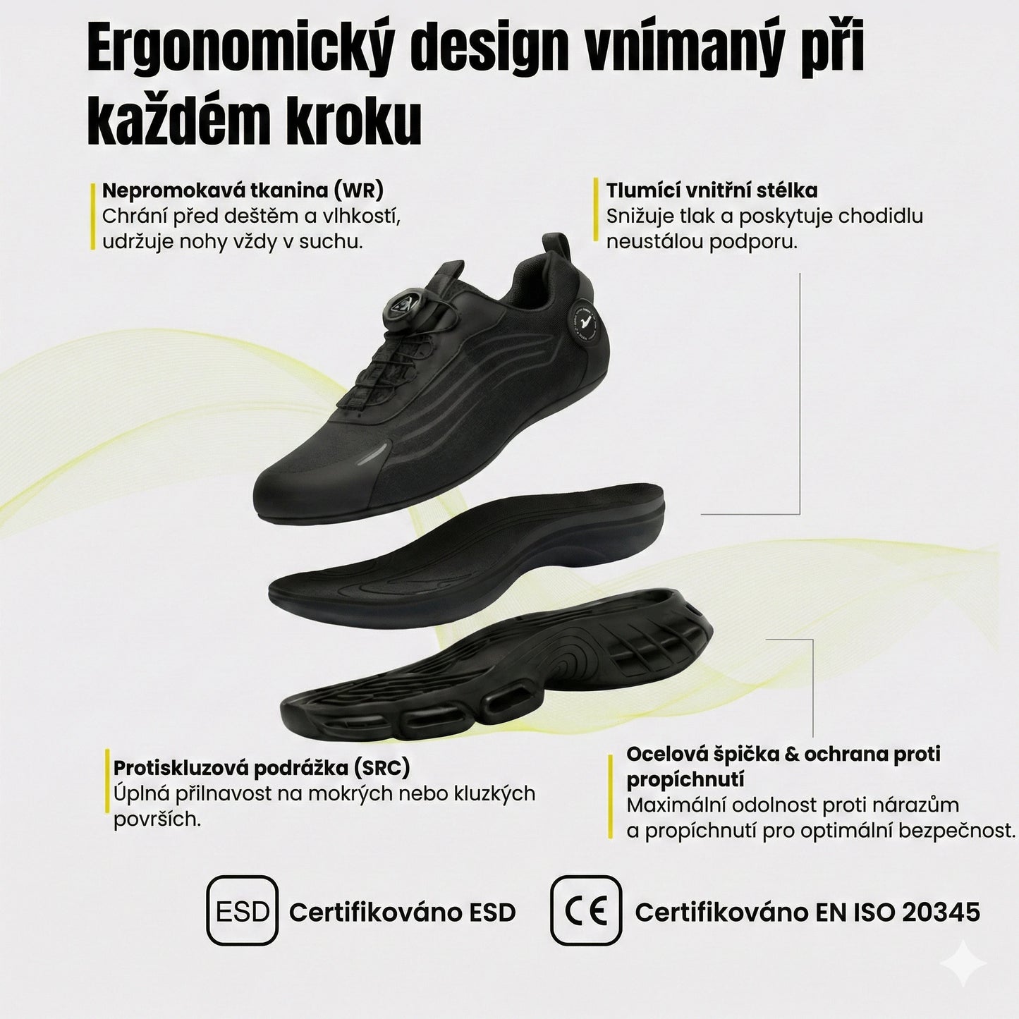 OCCHIX™ MAX ONE S3 - Navrženo pro optimální bezpečnost a pohodlí po celý den