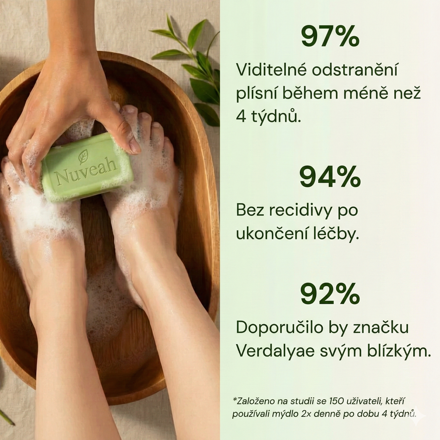 Antimykotické mýdlo Nuveah